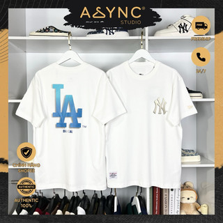 (Auth) Áo Thun New Era x MLB NY LA Shadow Màu Trắng CODE: 14179137 - 14179138 - Async Studio