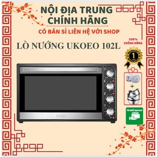 Lò Nướng UKOEO 102L Chuẩn Hàng Nội Địa Trung Tặng Kèm Jack Chuyển Đổi 2 Chân - Bảo Hành 12 Tháng