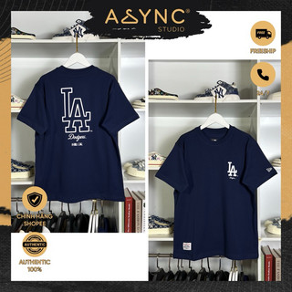 (Auth) Áo Thun New Era x MLB LA Dodgers Màu Xanh Navy CODE: 14179160 - Async Studio