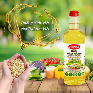 Dầu Ăn đậu nành Janbee 5 Lít