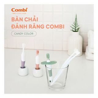 Bàn chải đánh răng Combi Candy Color bước 3