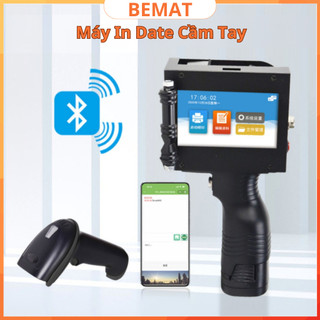 Máy In Date Cầm Tay Mini Q3 Màn Hình Cảm Ứng Đa Ngôn Ngữ Giao Diện Dễ Sử Dụng Chiều Cao Ký Tự In 2 – 12.7 mm BH 12 Tháng