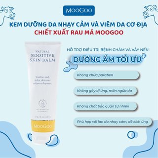 Kem bôi viêm da cơ địa, vảy nến, chàm sữa em bé, da nhạy cảm - MooGoo thương hiệu nội địa Úc thuần chay