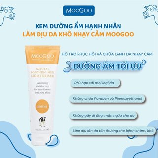 Dưỡng ẩm hạnh nhân thuần chay dạng balm cho V da cơ địa, da nhạy cảm da khô mẹ bầu, em bé MooGoo thương hiệu nội địa Úc