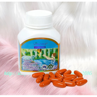 Viên uống đẹp da Vitatree MARINE COLLAGEN PLUS, Hộp 100 Viên , Nhập Khẩu ÚC
