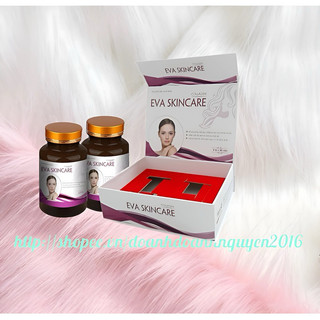 EVA SKINCARE Vinaphar Viên Uống Đẹp Da -Hộp 60 Viên -Bổ sung chất chống oxy hóa, hạn chế lão hóa da, bảo vệ da