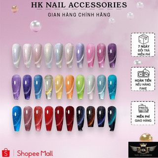 Sơn mắt mèo kim cương hk nail accessories sơn gel bán lẻ chai