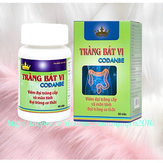 TRÀNG BÁT VỊ CODANBE Kingphar - Hộp 40 Viên -  Hỗ trợ  Viên đại tràng cấp và mãn tính, đại tràng co thắt