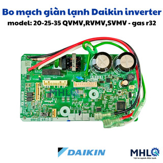 Bo mạch dàn lạnh điều hòa daikin chính hãng,bo mạch điều hòa daikin dùng chung nhiều model - vật tư điện lạnh mhl