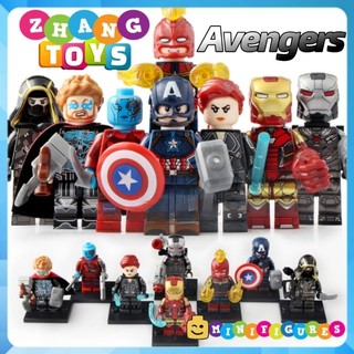 Đồ chơi Xếp hình Hawkeye gồm Iron Man Thor - Black Widow - War Machine - Nebula - Captain America Minifigures WM6056