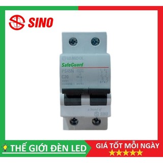 Cb tép 2p sino 10a, 16a, 20a, 25a, 32a, 40a, 50a, 63a chính hãng