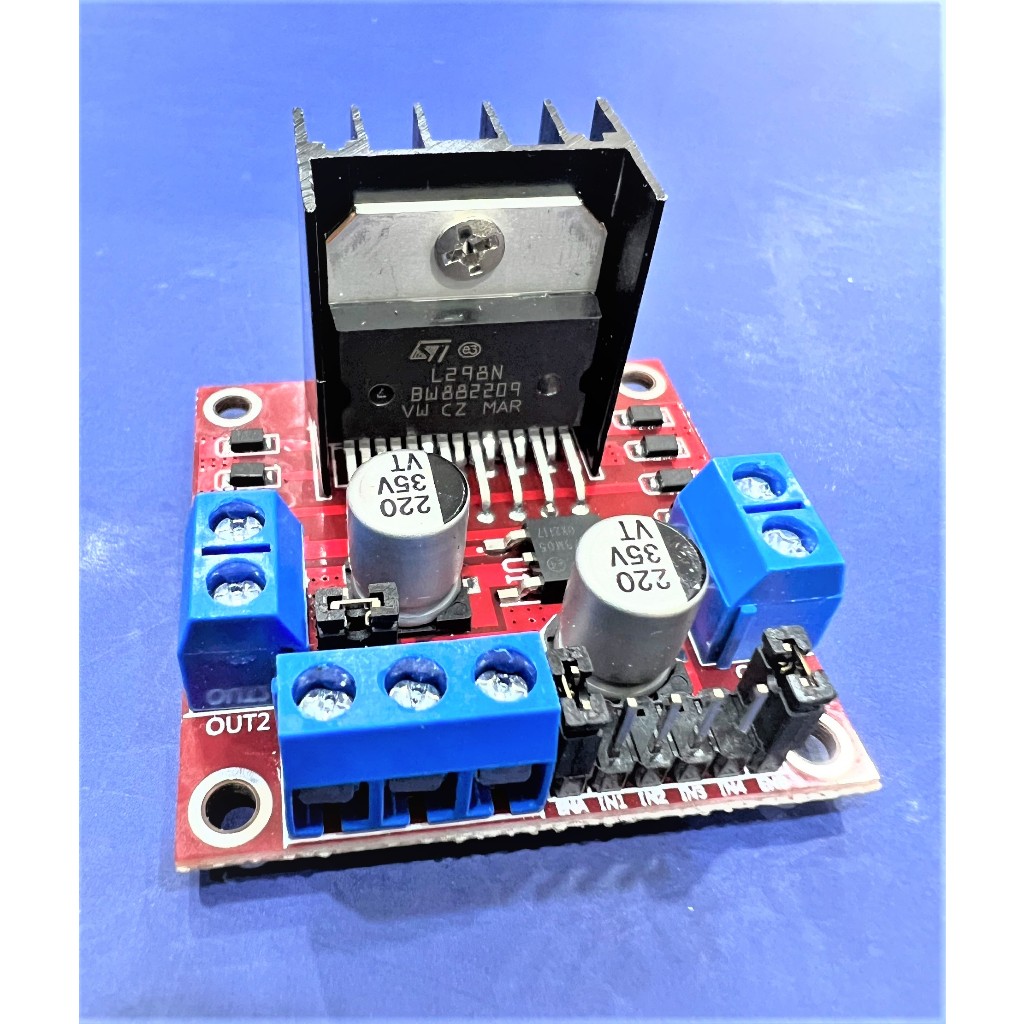 MODULE ĐIỀU KHIỂN ĐỘNG CƠ L298N - PWM - MẠCH CẦU H L298