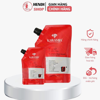 Kem ủ tóc, hấp tóc dưỡng phục hồi sâu tóc hư tổn Keratin Collagen Amino Acid Kailamia 500Ml - Mỹ phẩm tóc Hendi