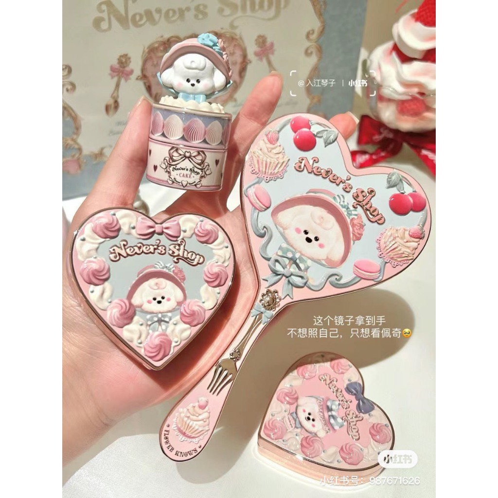 Sẵn Gương BST Flower Knows MỚI Never's Shop Little Angel Swan Ballet