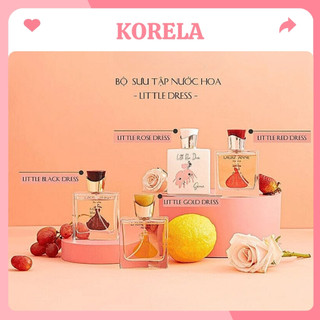 Nước hoa dạng xịt Laura Anne & Gennie Little Dress 50ml 3 mùi lưu hương lâu đa dạng phong cách