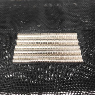 10 viên nam châm tròn lực hít mạnh 6x2, 8x2, 10x3mm, nam châm vĩnh cửu