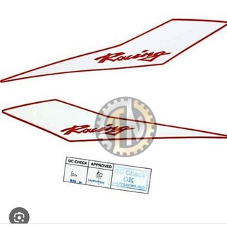 Tem tai thỏ sonic 150 đỏ racing