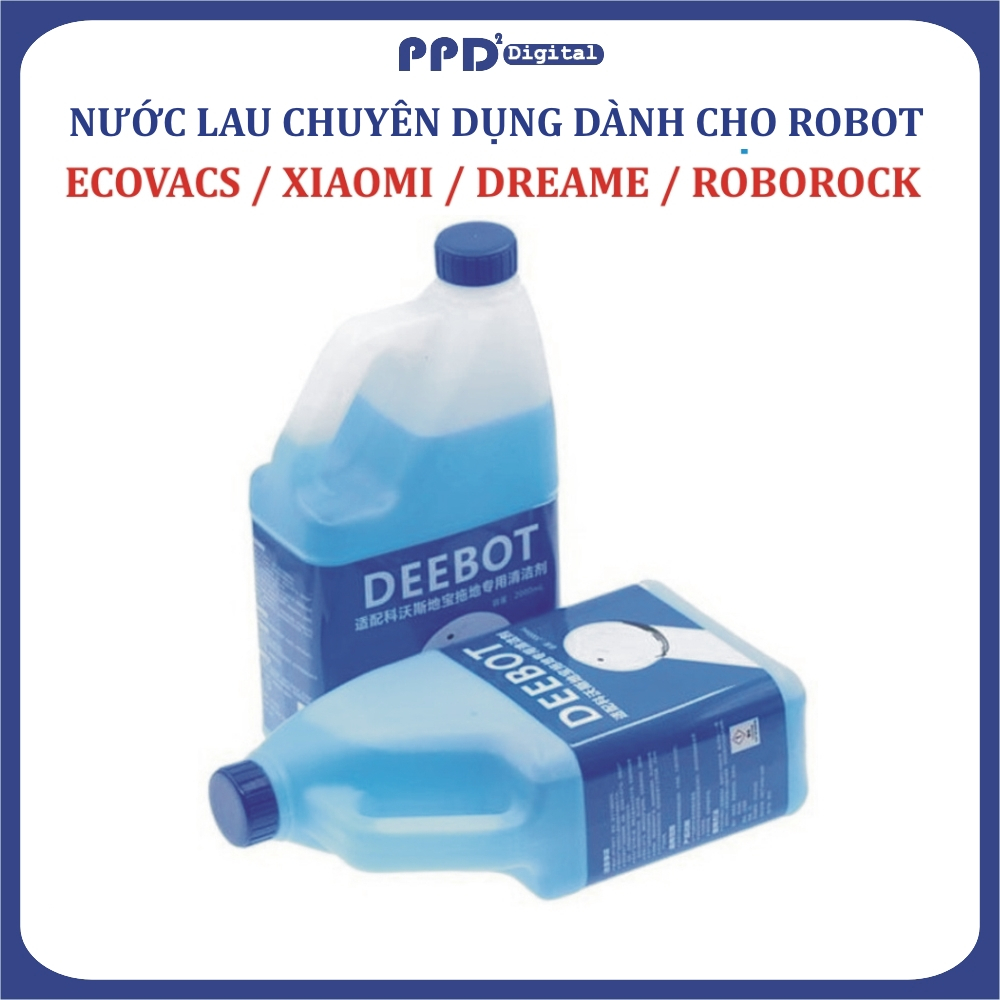 Nước Lau sàn chuyên dụng dành riêng cho Robot hút bụi lau nhà Ecovacs Deebot ECOVACS DEEBOT / DREAME