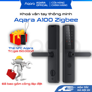Khoá thông minh Aqara A100 Zigbee, bản Quốc tế, đã bao gồm công lắp đặt tại Hà Nội, bảo mật cao