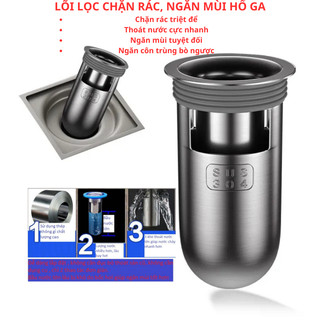 Thoat sàn ngăn mùi nhà tắm, chặn rác, chống hôi tuyệt đối