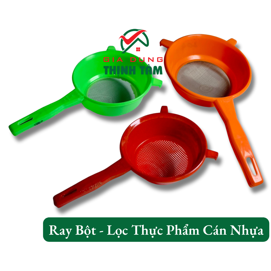 [THỊNH TÂM] Ray Bột - Lọc Thực Phẩm Cán Nhựa .