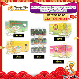 Lố 12 chai dầu gió bà mập - 3ml&20ml - đủ mùi
