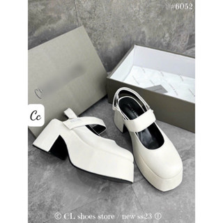 Giày Búp Bê - Dép Sandal quai dan Hàng Qcc Fullbox 2 Màu Đen Trắng Nối Bật Full Size 35-39