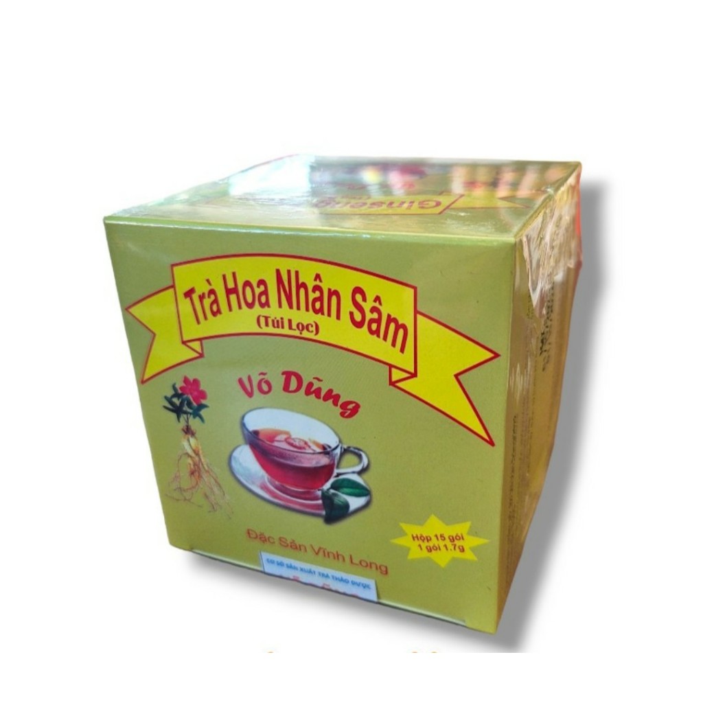 TRÀ HOA NHÂN SÂM VÕ DŨNG
