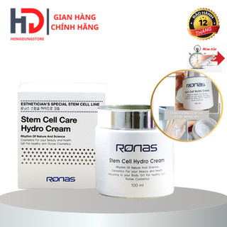 Kem Tế Bào Gốc Dưỡng Ẩm Da Mặt Ronas Stem Cell Care Hydro Cream 100ml