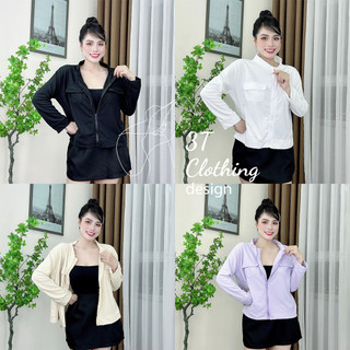 Áo khoác bomber nữ cao cấp thoáng mát , áo chống nắng chất vải mềm mịn , áo khoác bigsize Mã B079