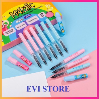  Set 5 bút máy xóa được Mazzic Thiên Long FTCE-001 - Bút mực Thiên Long FTCE 001 ngòi êm trơn 