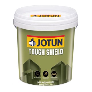 Sơn JOTUN TOUGH SHIELD Ngoại Thất 17L-24k Láng Mịn Dùng Trang Trí Tường Nội Ngoại Thất, Chống Rong Rêu, Nấm Mốc, Bền Màu