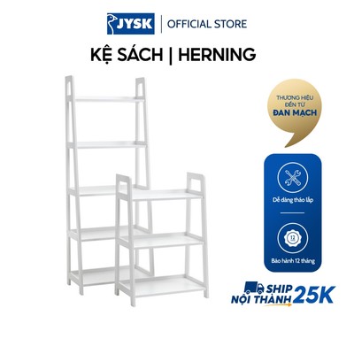 Kệ sách | JYSK Herning | gỗ công nghiệp màu trắng