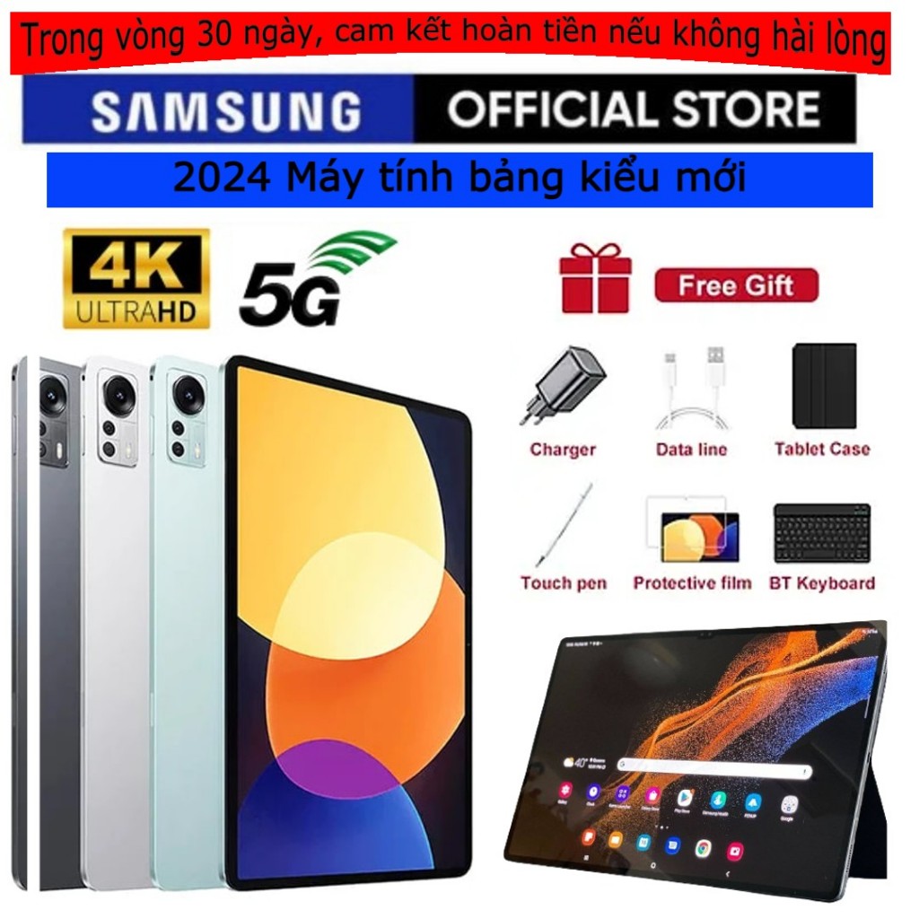 Máy tính bảng Samsung Galaxy Tab X8 2024 thông minh Dual SIM 5G BÁN HÀNG HÀNG ĐẦU | BigBuy360 - bigbuy360.vn