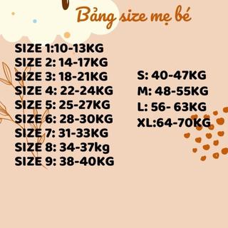 [MAY KID] Set hồng cổ sen - đồ đôi mẹ và bé