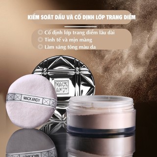Phấn Phủ Bột Kiềm Dầu MACK ANDY Creamy Lithe Permeate MK037