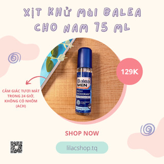 Xịt khử mùi nam - hàng đức nivea và balea