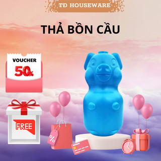 Lọ thả bồn cầu Hàn Quốc hình con heo  mẫu mới nhất  siêu hót