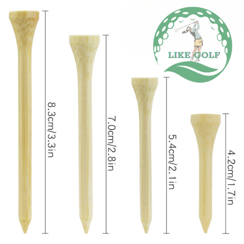 Set 10 Tee Golf Bằng Gỗ Cao Cấp.