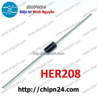 Diode her208 dip 2a 1000v