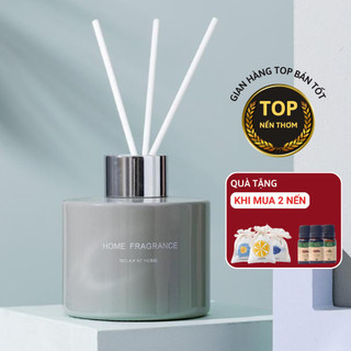 Tinh Dầu Thơm Phòng Chillme Citta 120ml thiên nhiên kèm que gỗ tự khuếch tán khử mùi