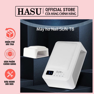 Máy hơ 2 bàn sunt8 khoang rộng 72w 60 bóng - đèn hơ uv/led công suất lớn nhanh khô - máy hơ gel chuyện làm nail