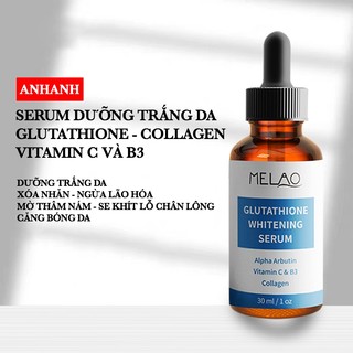 Tinh chất serum Glutathione ANHANH  làm trắng sáng da và giảm đốm nám, làm giảm màu vàng sẫm và làm sáng da mặt