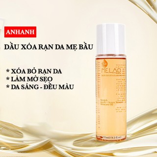 Tinh dầu chống rạn da ANHANH - 125ml hỗ trợ giảm rạn da, mờ sẹo và hết thâm da trong quá trình mang thai và sau sinh