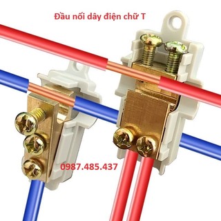 Đầu nối dây chữ T - Đầu nối dây cáp điện chữ T tiện dụng, không cần cắt dây
