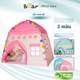 Lều chơi ngôi nhà chất liệu vải cho bé yêu