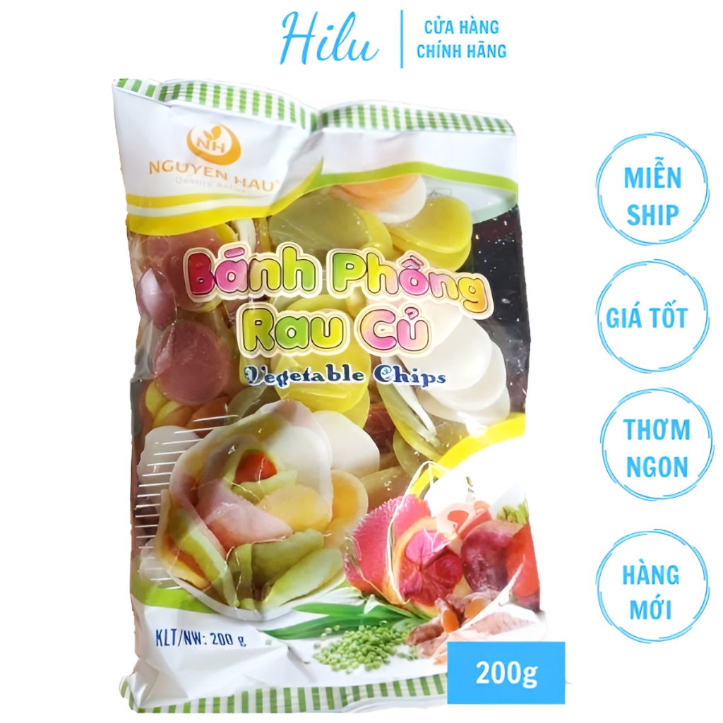 Phồng tôm rau củ/ ngũ sắc 200g