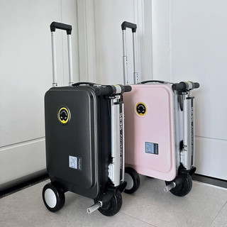 Vali Scooter - Vali Black Pink - Vali thông minh kiêm xe điện Scooter cao cấp Airwheel SE3S Hàn Quốc