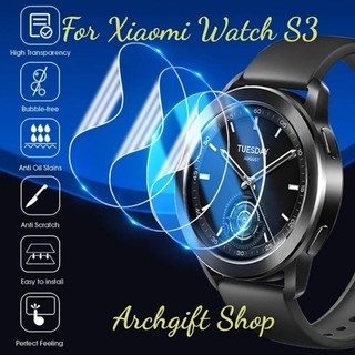  Bộ 5 miếng dán TPU Mềm Mại Bảo Vệ màn hình dành cho Xiaomi Watch S3