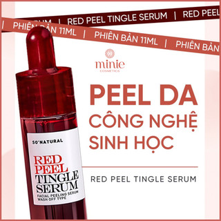 Tinh chất peel da, tẩy tế bào chết mặt Red peel tingle serum 11ml